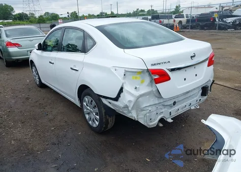 2018 Nissan Sentra S из США, поврежденный, VIN 3N1AB7AP2JY220186